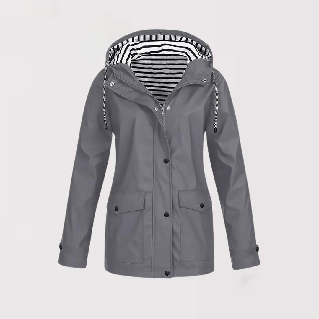 SOLITAIRE | Manteau imperméable à la mode