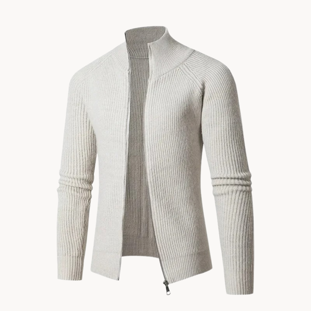 OSLO ZIP CARDIGAN