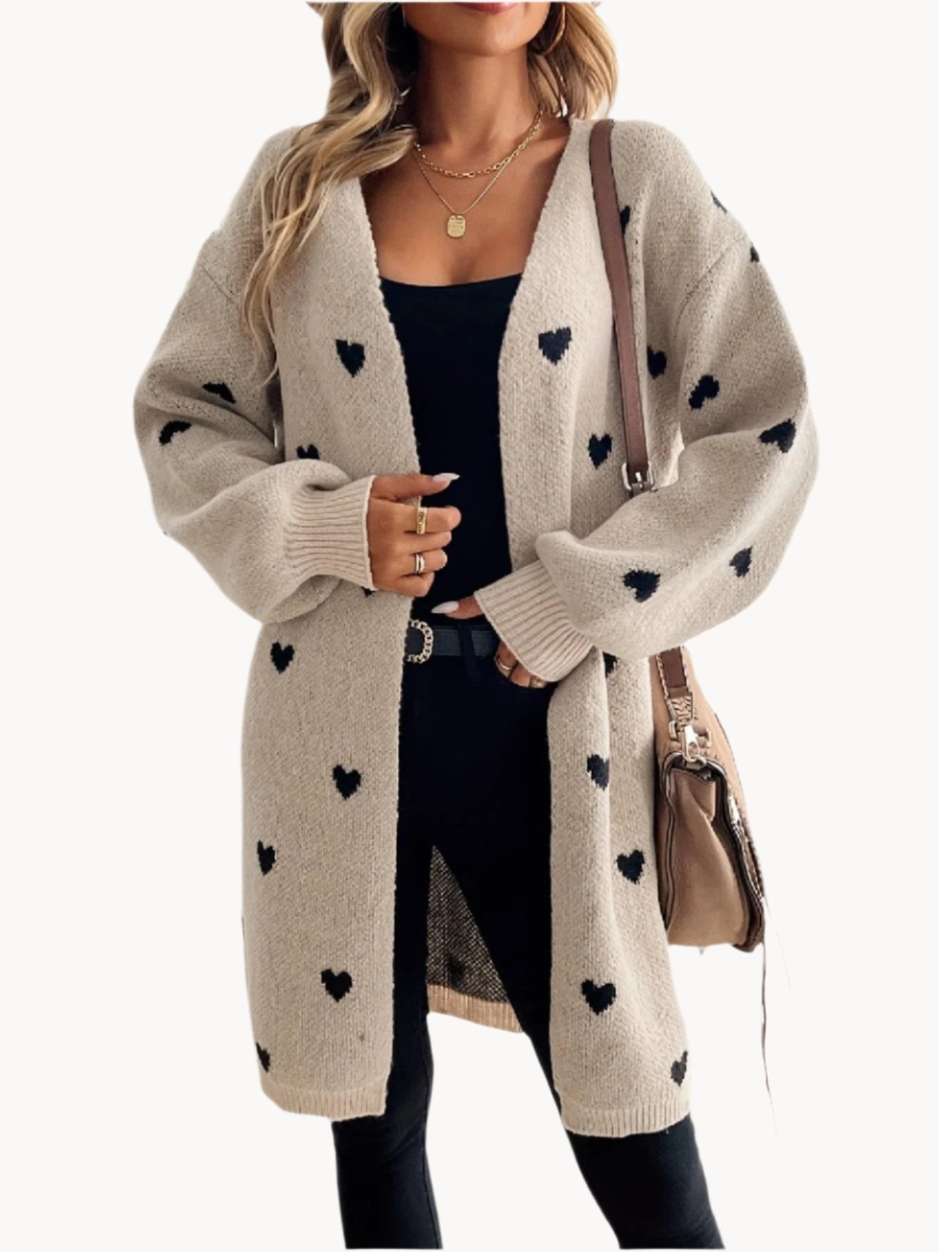 ELODIE - CARDIGAN A CUORE