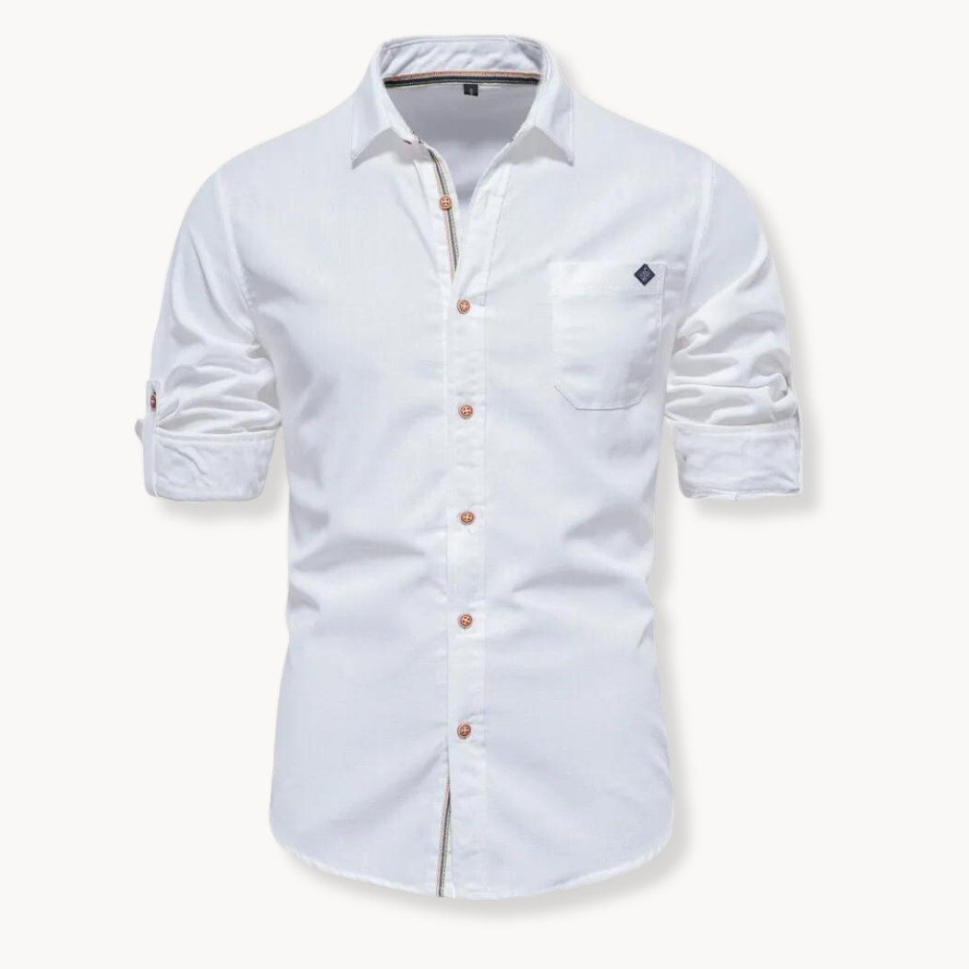 ESSENTIAL - CAMICIA IN COTONE