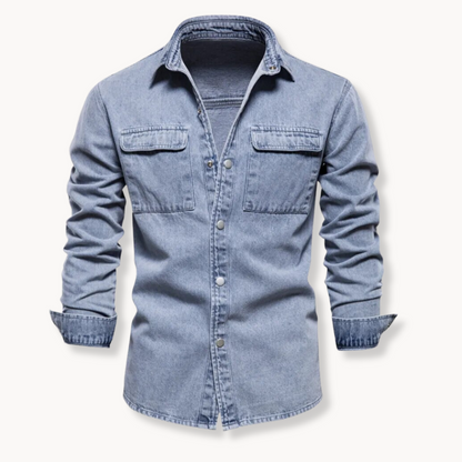 BISON - CAMICIA IN DENIM