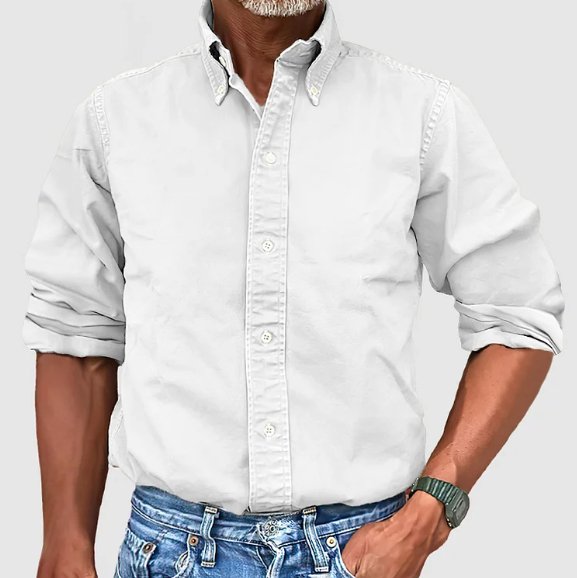 RONALD | Chemise en coton Oxford